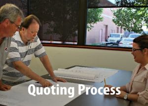 quoting process