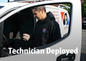 technician deployed